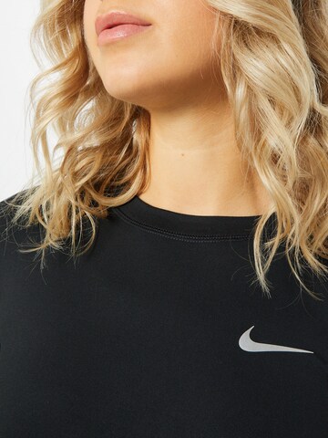 NIKE Performance shirt 'Element' in Black