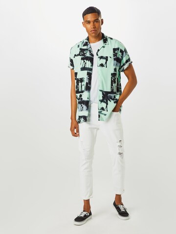 JACK & JONES Regular fit Ing - zöld
