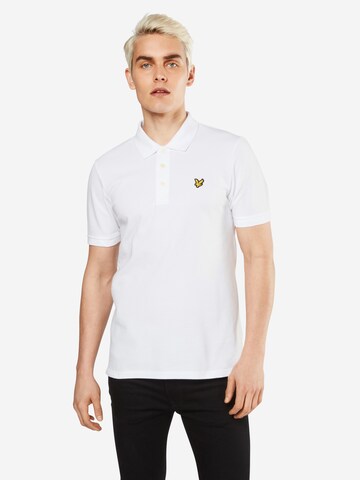 T-Shirt Lyle & Scott en blanc : devant