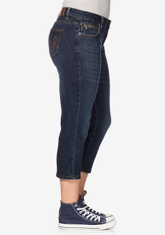 SHEEGO Slimfit Jeans in Blau