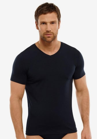 SCHIESSER Undershirt in Blue: front