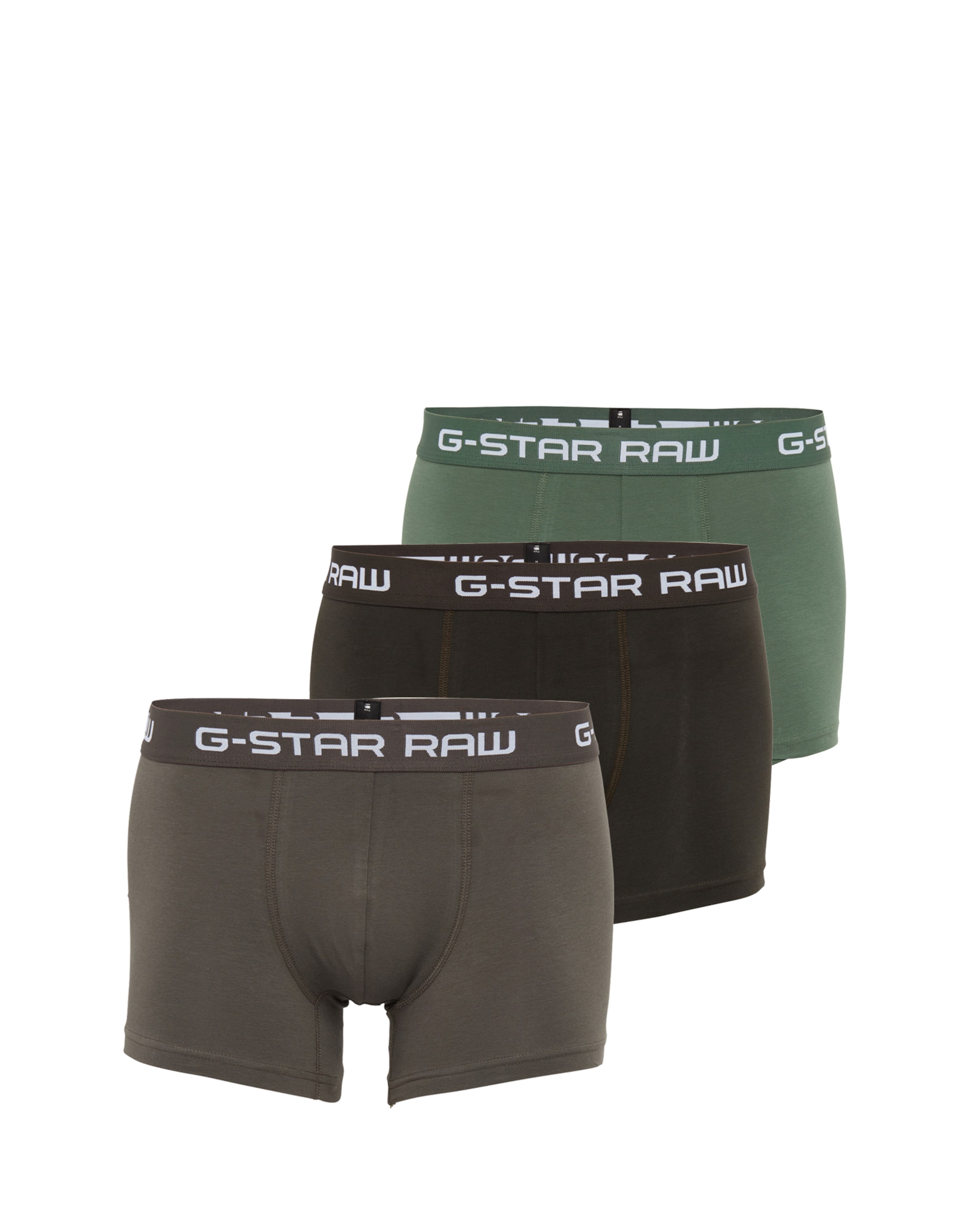 G-STAR Boxer shorts 'Classic' in Brown: front