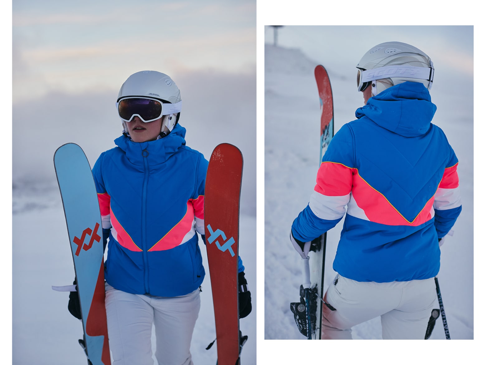 Warm & droog het seizoen door Ski Jassen