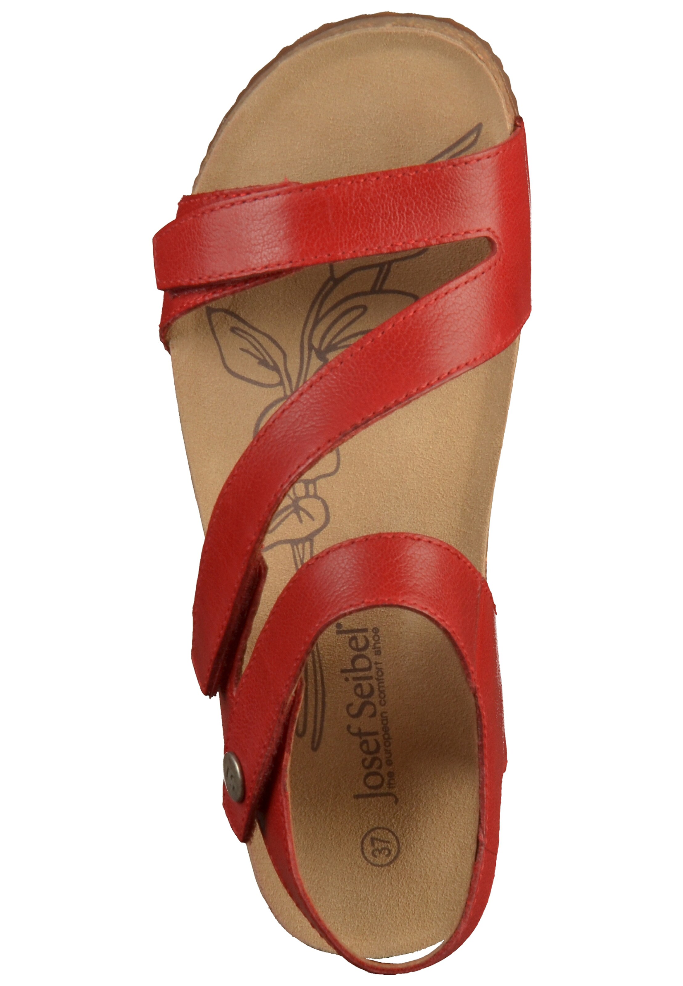 JOSEF SEIBEL Sandals 'Tonga' in Red