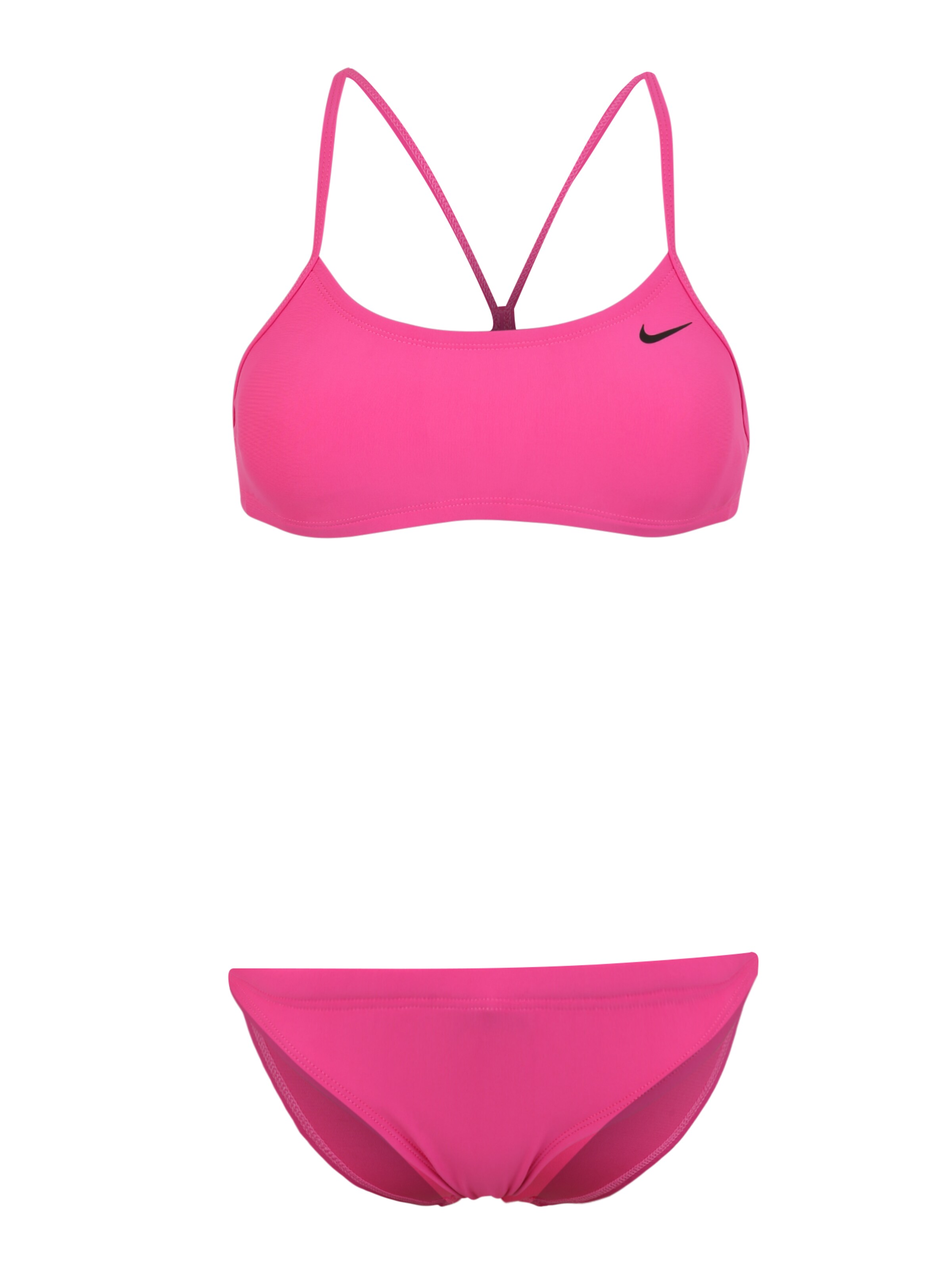 Nike Swim - Sportbikini 'Solid' in de kleur Pink