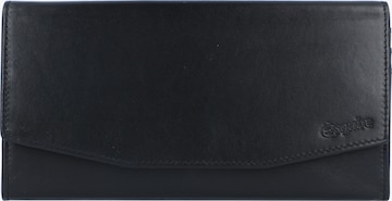 Esquire Wallet in Black: front