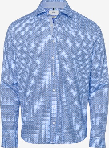 BRAX Regular fit Button Up Shirt 'Harold' in Blue: front