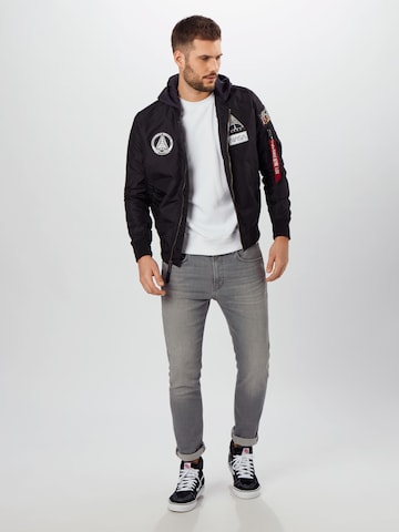 ALPHA INDUSTRIES Tussenjas 'NASA' in Zwart