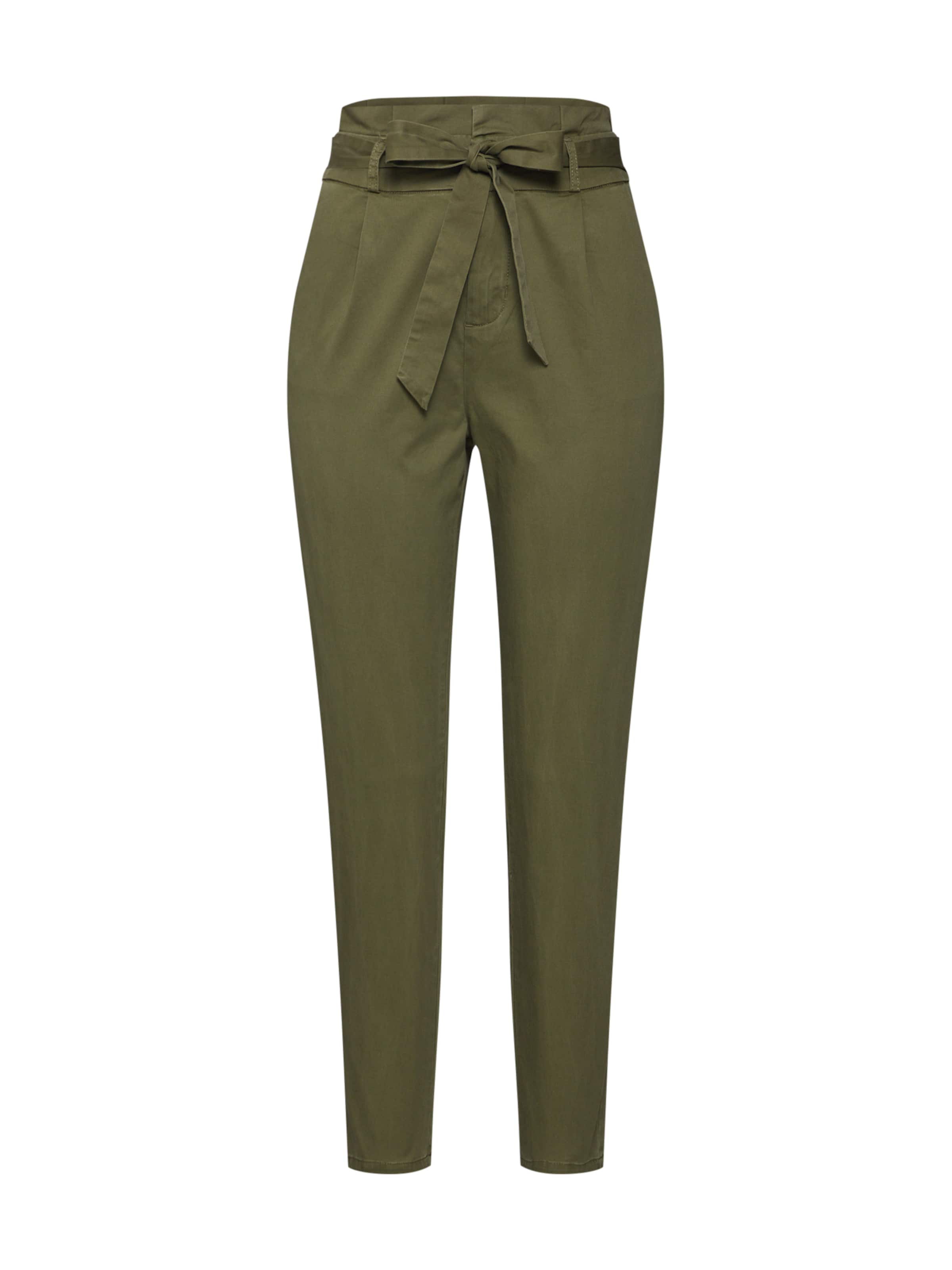 VERO MODA - Bandplooibroek 'Eva' in de kleur Kaki