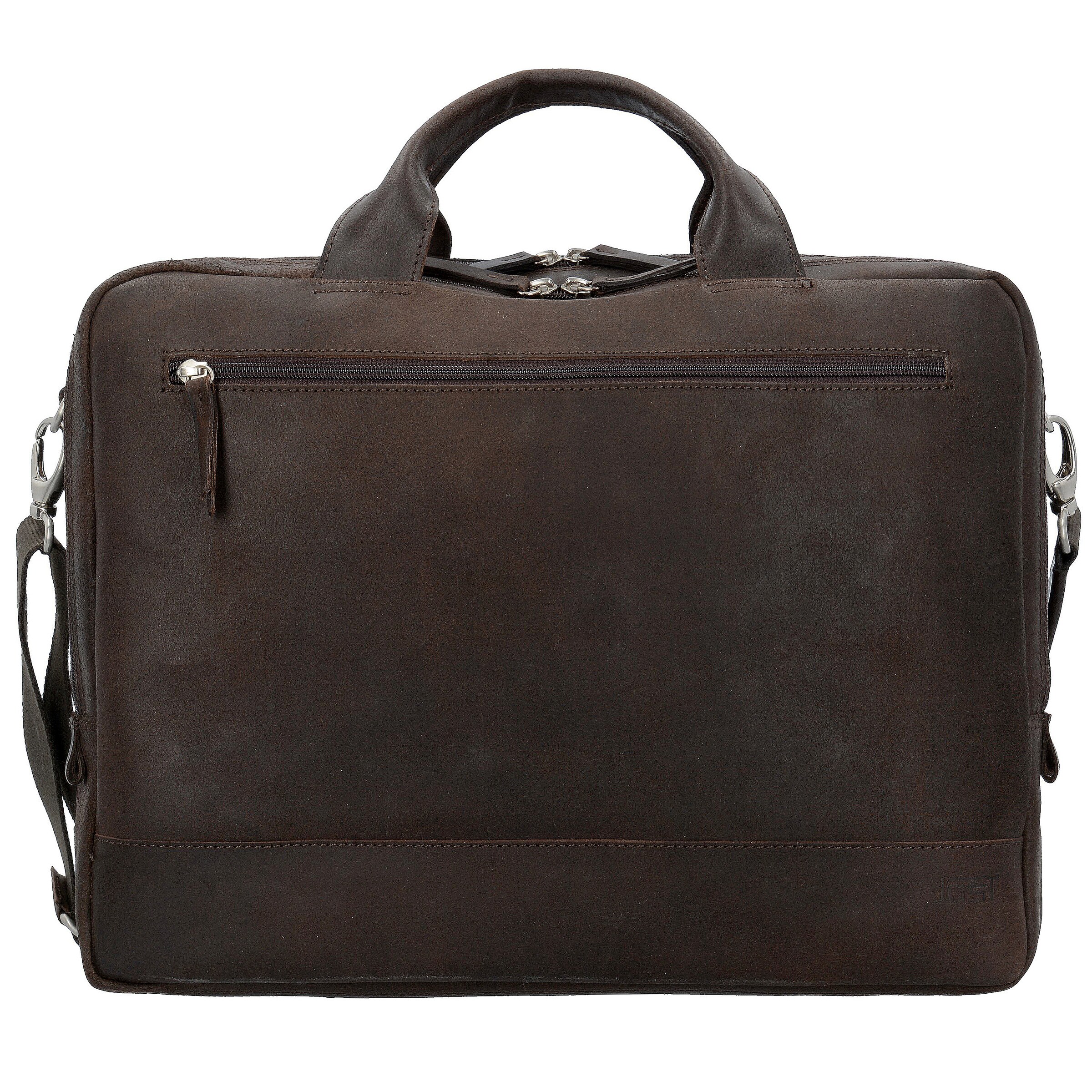 JOST - Laptoptas in de kleur Donkerbruin