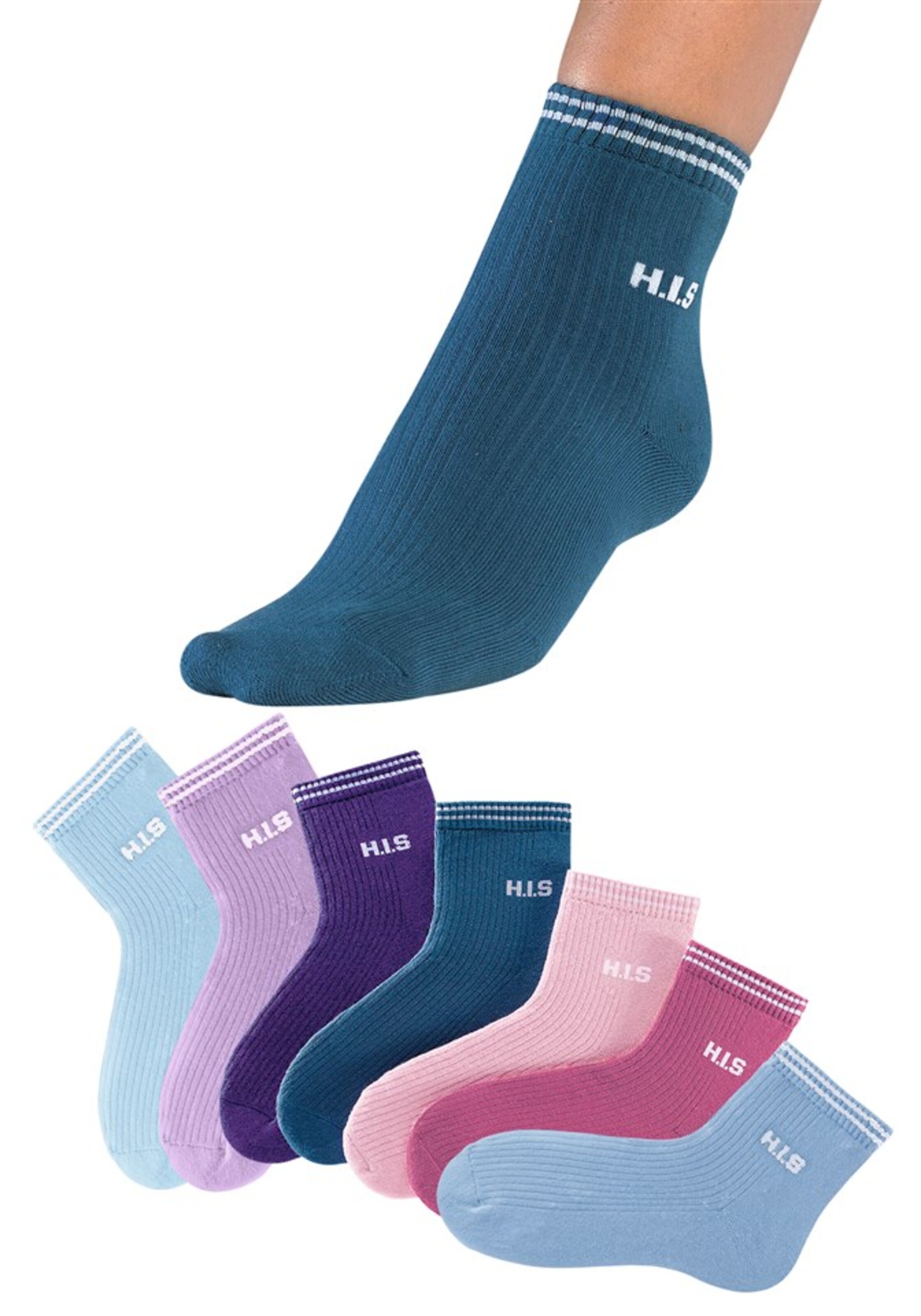 H.I.S Socken in Blau: Vorderseite