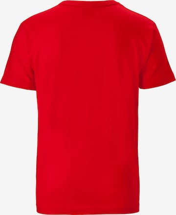 LOGOSHIRT T-Shirt "Der Rote Blitz" in Rot