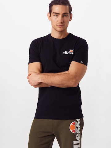 ELLESSE Regular fit T-shirt 'Voodoo' i svart: framsida