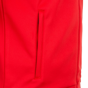 JAKO Athletic Zip-Up Hoodie in Red: front