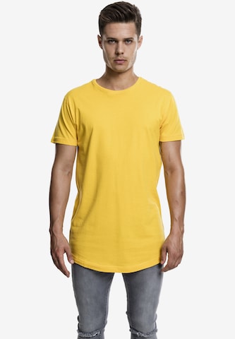 T-Shirt Urban Classics en jaune : devant