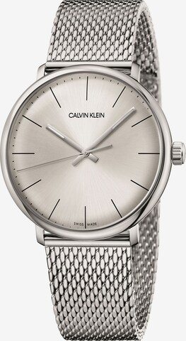 Calvin Klein Analoog horloge in Zilver: voorkant