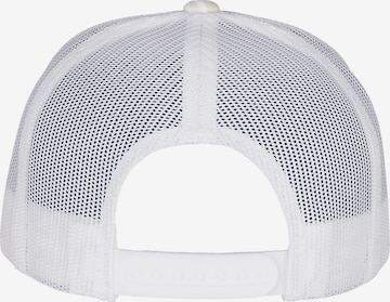 Cappello da baseball di Flexfit in bianco