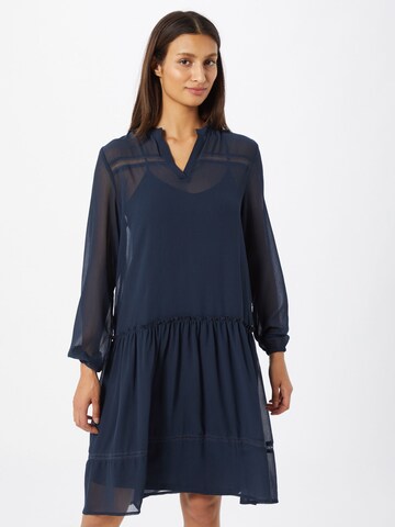 MSCH COPENHAGEN Kleid 'Simona' in Blau: Vorderseite