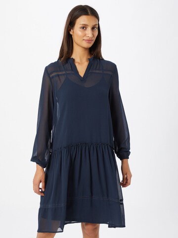 Robe 'Simona' MSCH COPENHAGEN en bleu : devant