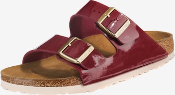 BIRKENSTOCK Pantolette 'Arizona' in Rot: predná strana