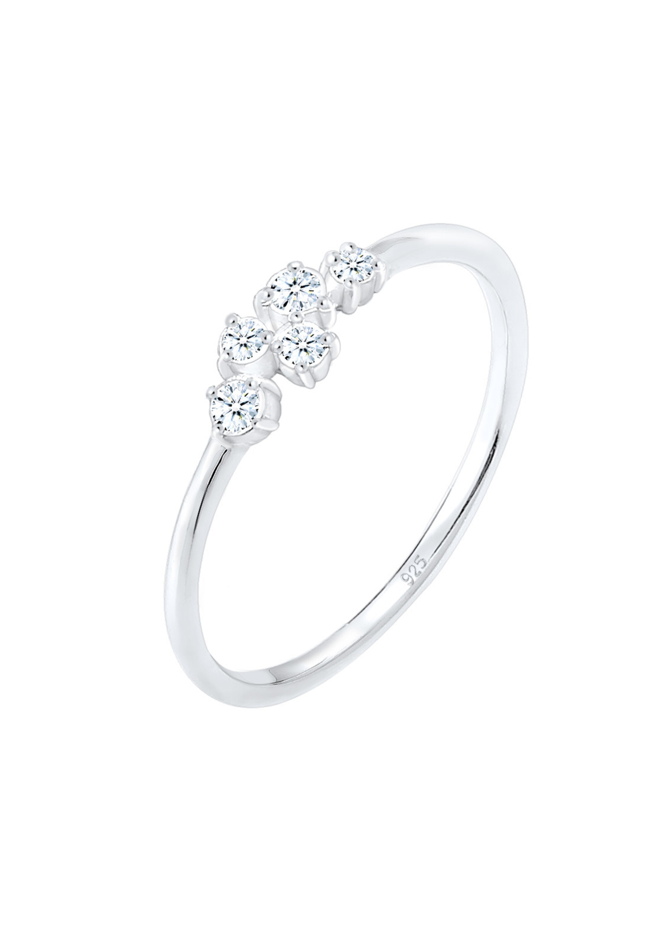 Elli DIAMONDS Ring in Silber: Vorderseite