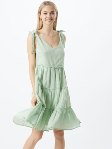 VILA Summer Dress in Green: front