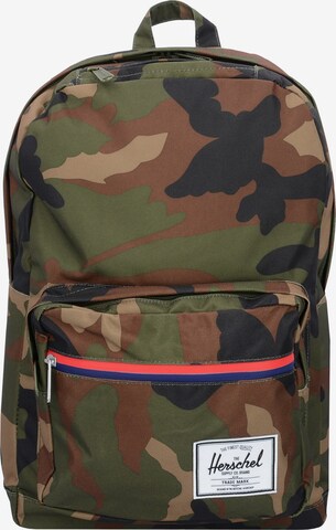 Herschel Backpack 'Pop Quiz' in Green: front