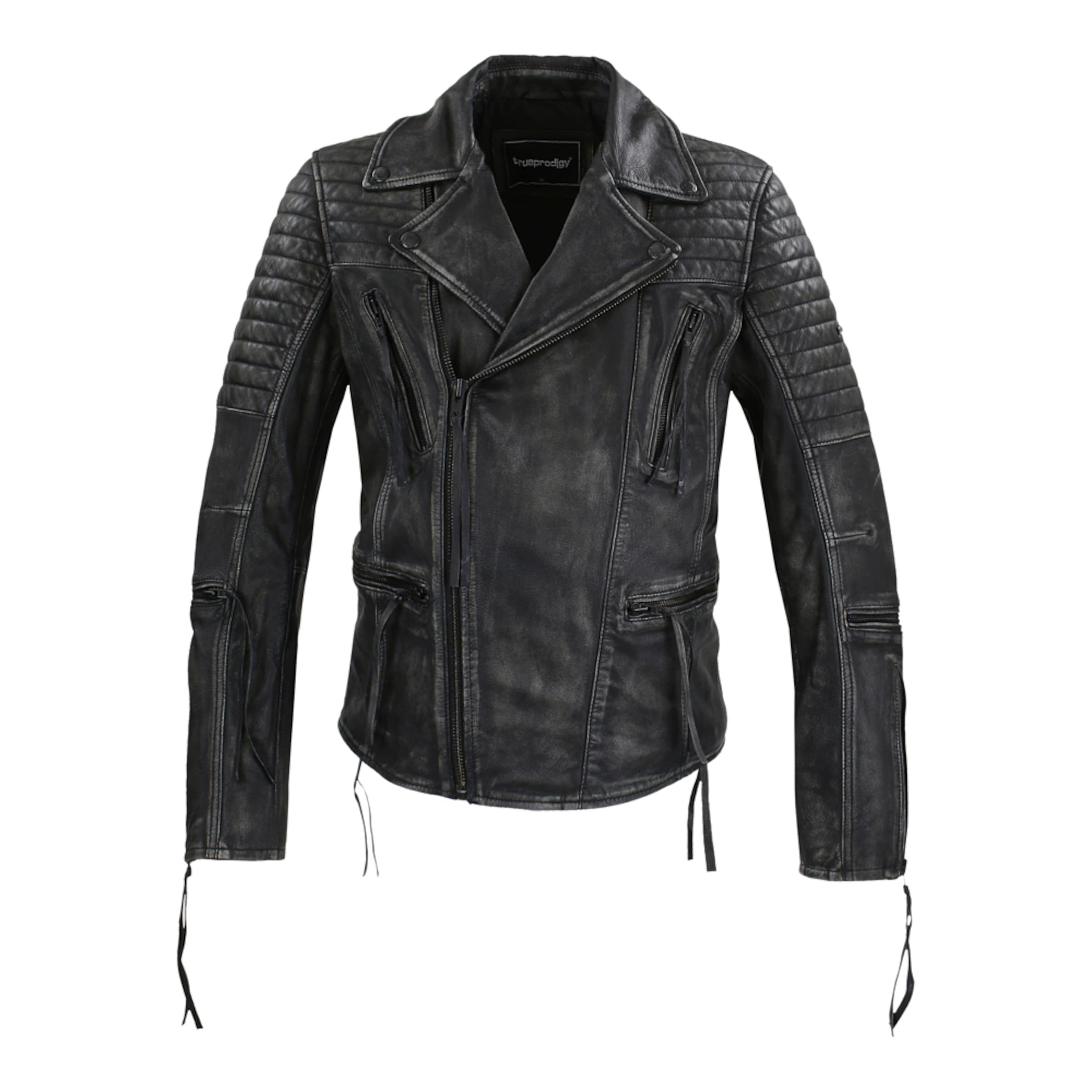 trueprodigy Преходно яке 'Bryan' в черно: отпред