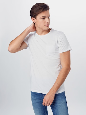 !Solid Regular fit T-shirt 'Gaylin' i vit: framsida