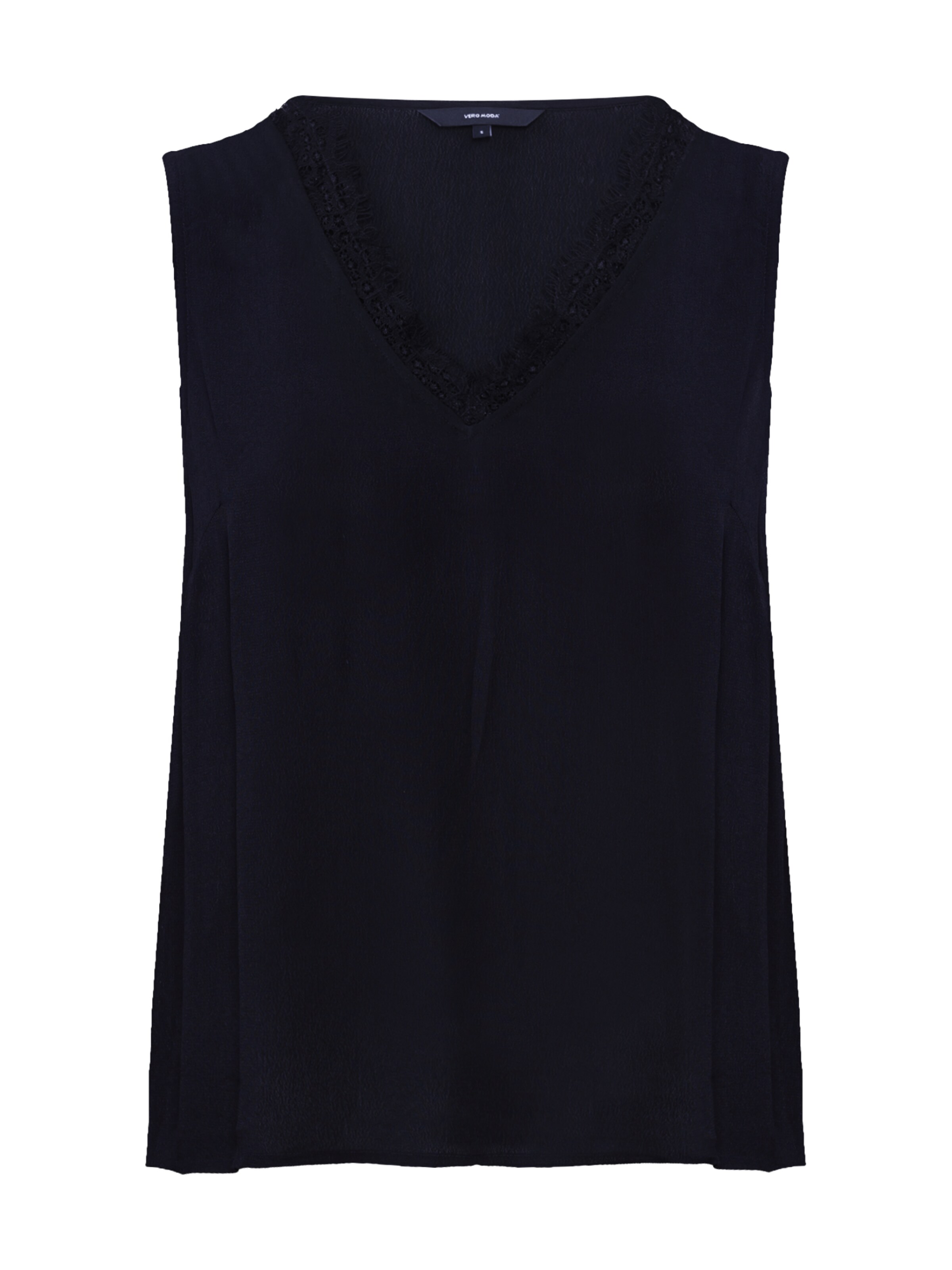 VERO MODA - Bluse 'AUGUSTA' in schwarz
