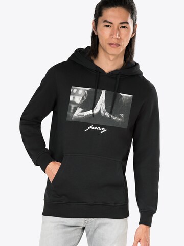 Mister Tee Sweatshirt 'Pray' in Schwarz