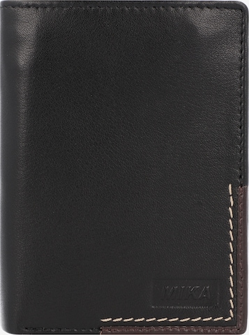 MIKA Wallet in Black: front