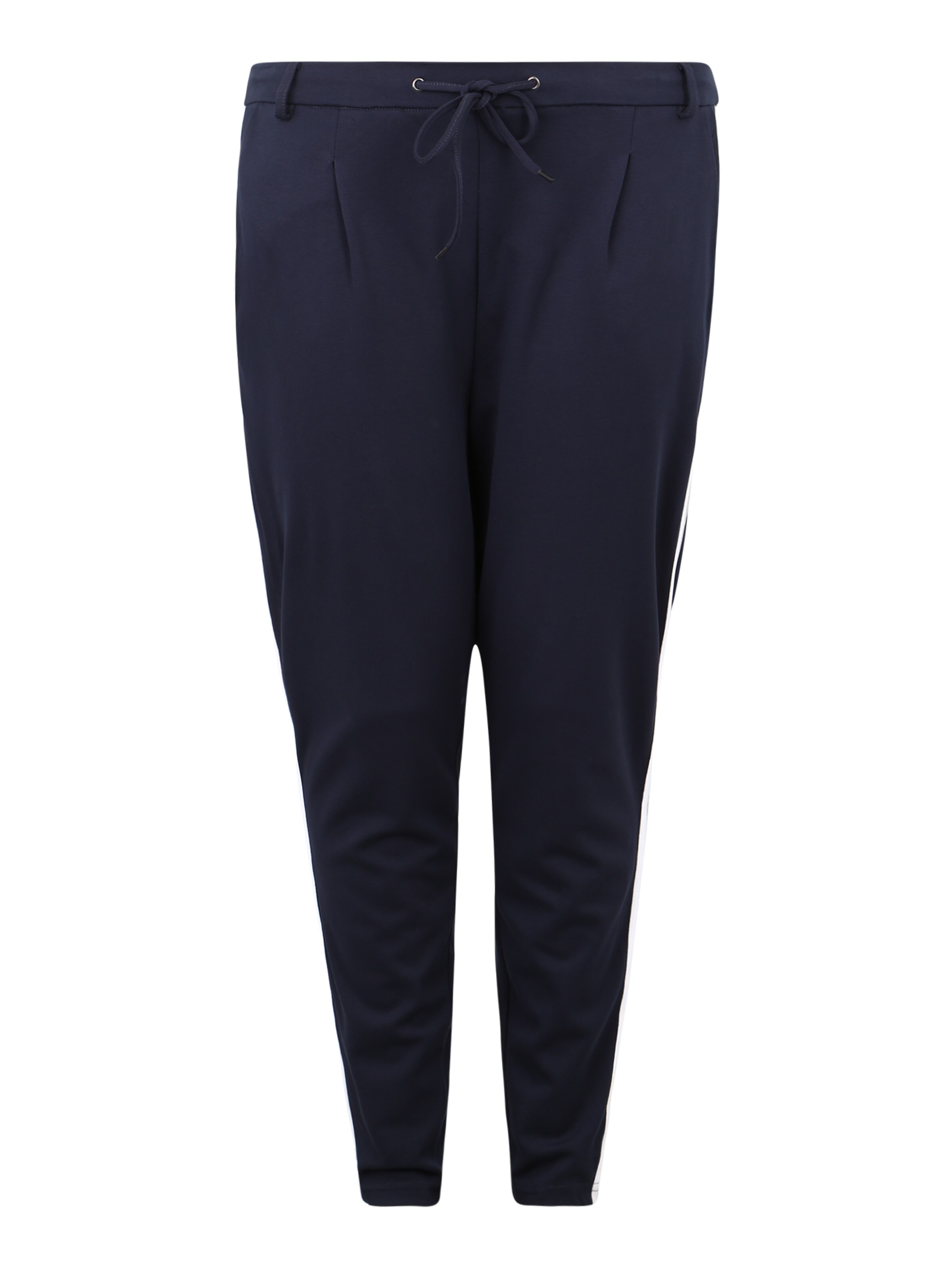 Zizzi - Broek 'JMADDISON, CROPPED, PANT' in de kleur Donkerblauw