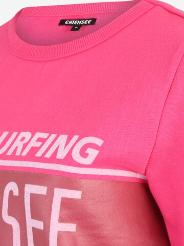 CHIEMSEE Sportief sweatshirt in Roze