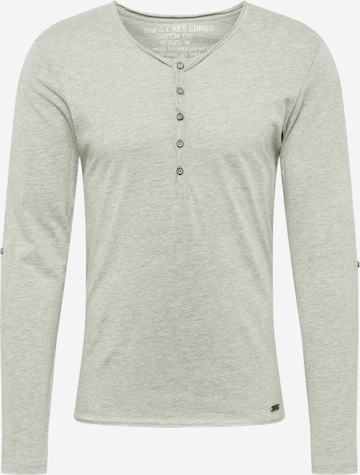 Key Largo Shirt 'MLS00038' in Grau: predná strana