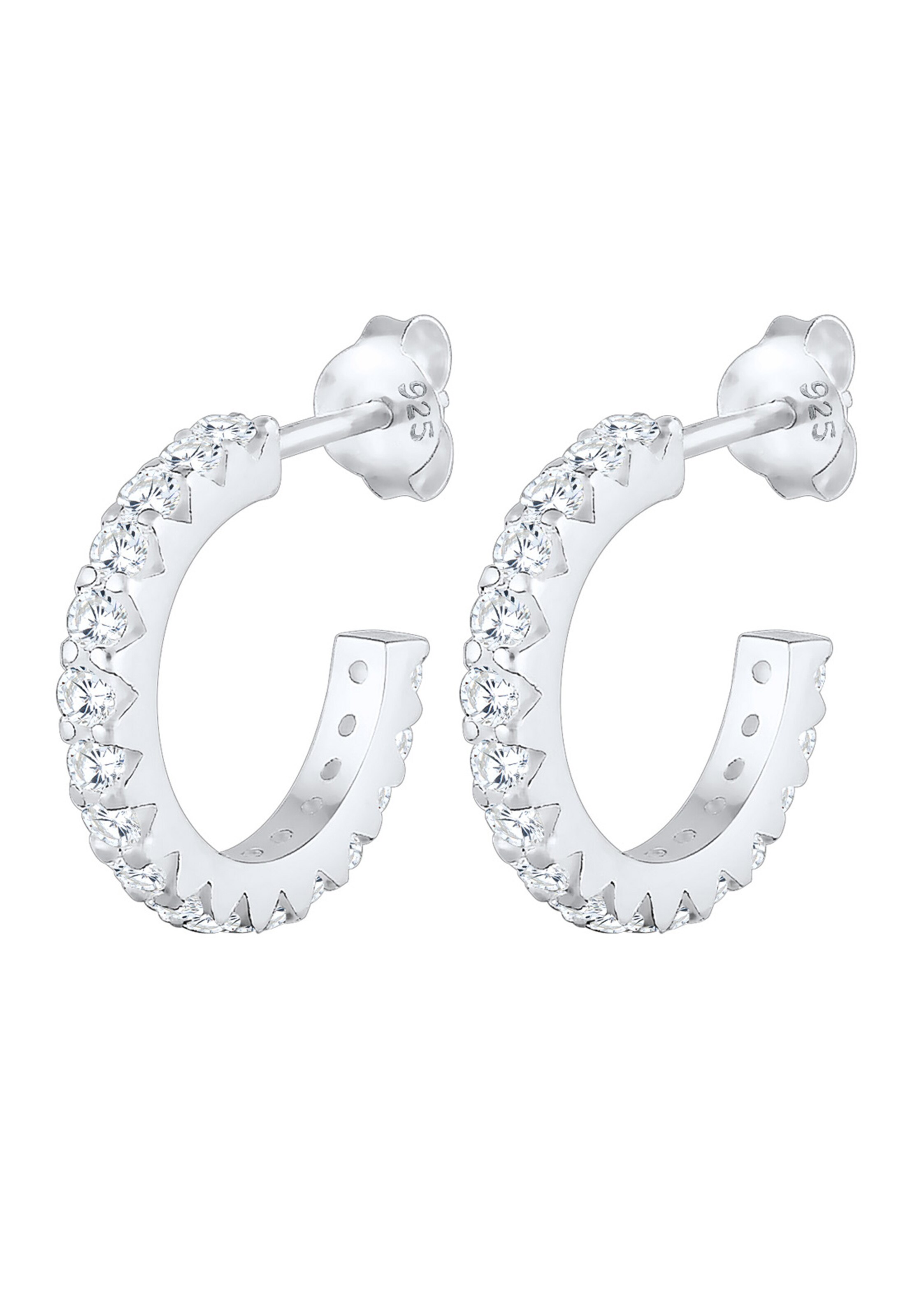 ELLI Ohrringe in Silber: Vorderseite