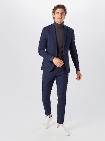 SELECTED HOMME Regular Fit Neulepaita 'Berg' värissä harmaa