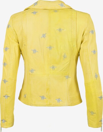 Maze Between-Season Jacket 'Blackridge' in Yellow