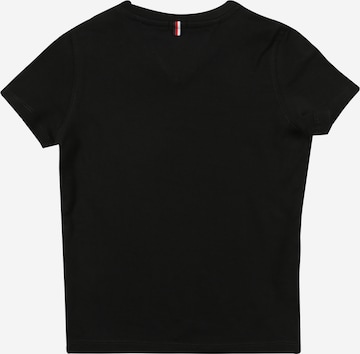 T-Shirt TOMMY HILFIGER en noir : derrière