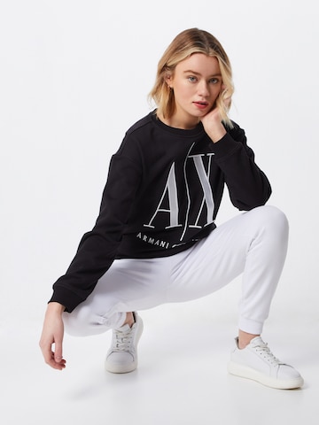ARMANI EXCHANGE Sweatshirt '8NYM02' in Black