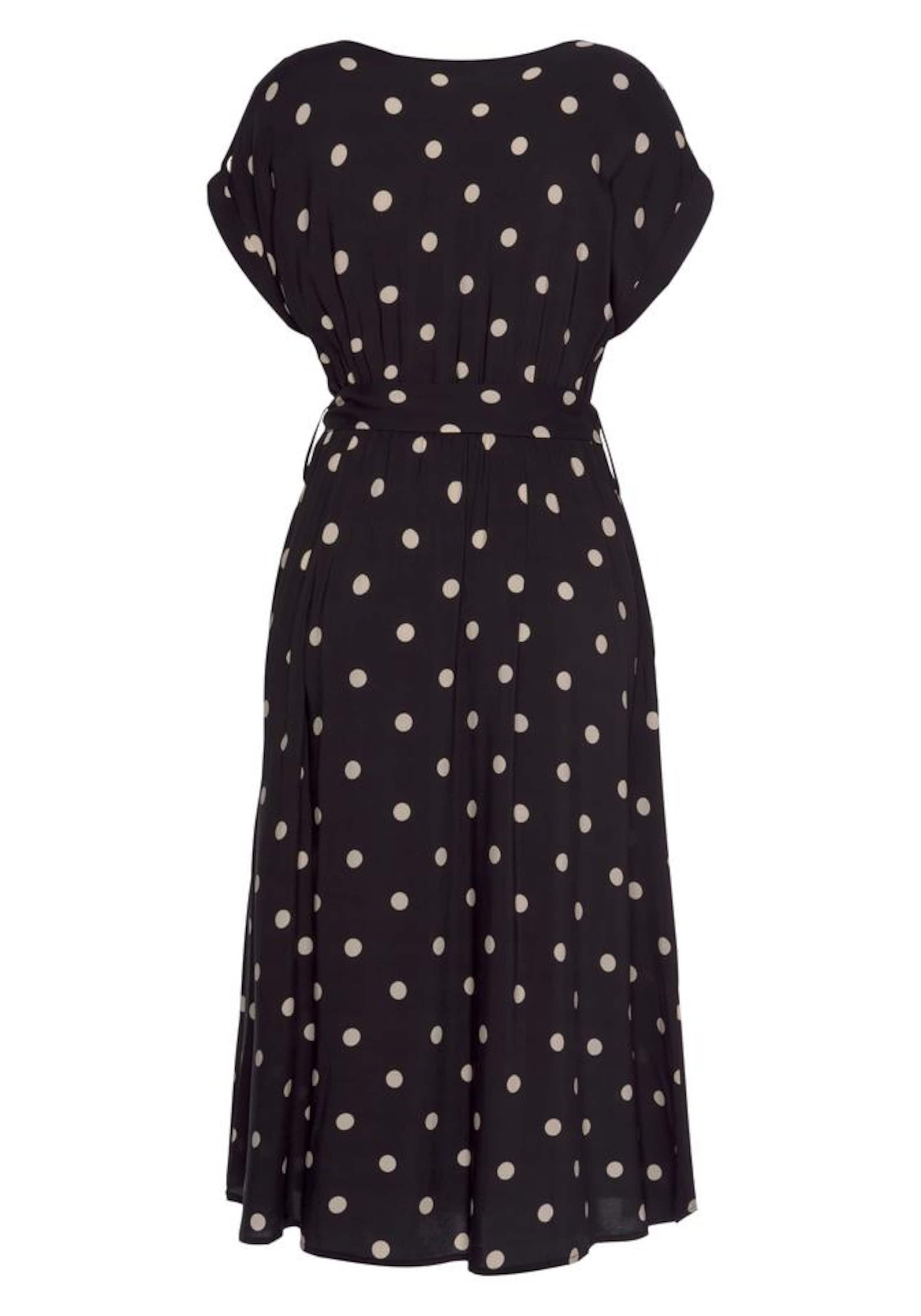 LASCANA Kjole i sort