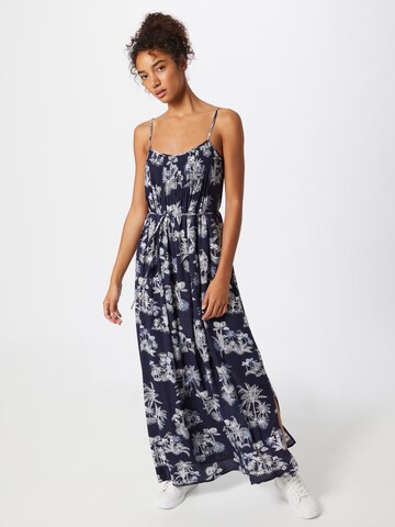 s.Oliver Summer dress in Blue: front