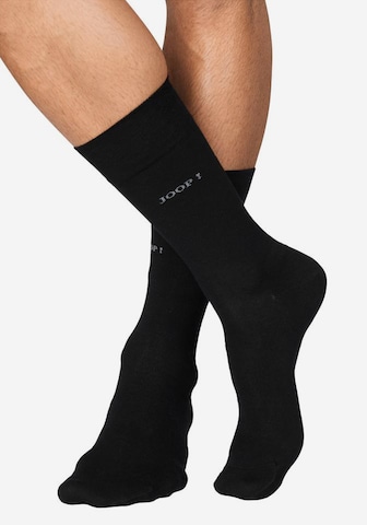 JOOP! Socken (2 Paar) mit Logo in Schwarz: front