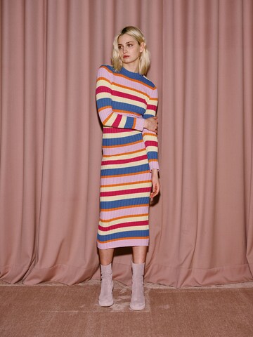 Colourful Dress Look