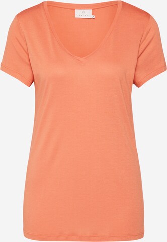 Kaffe Shirt 'Anna' in Orange: front