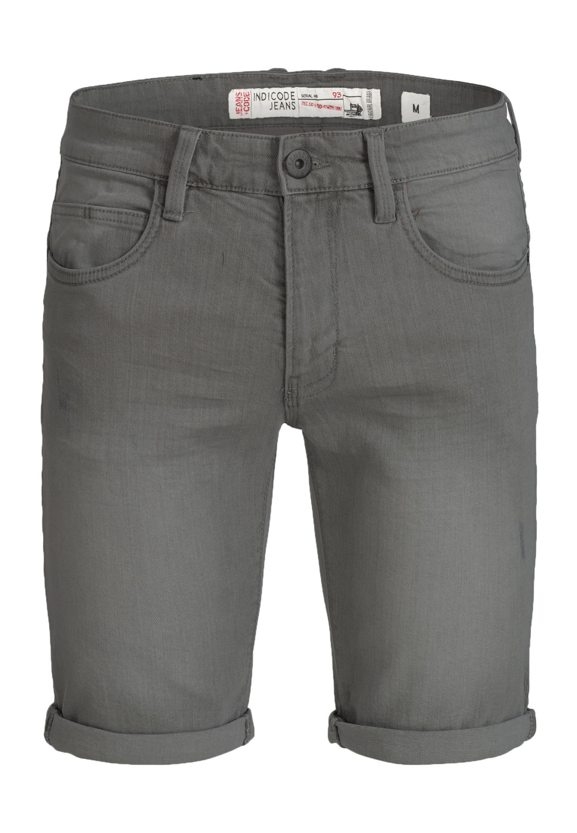 INDICODE JEANS Jeans 'Caden' in Grey: front