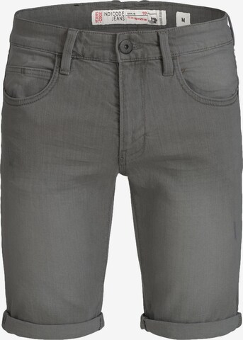 Regular Jean 'Caden' INDICODE JEANS en gris : devant