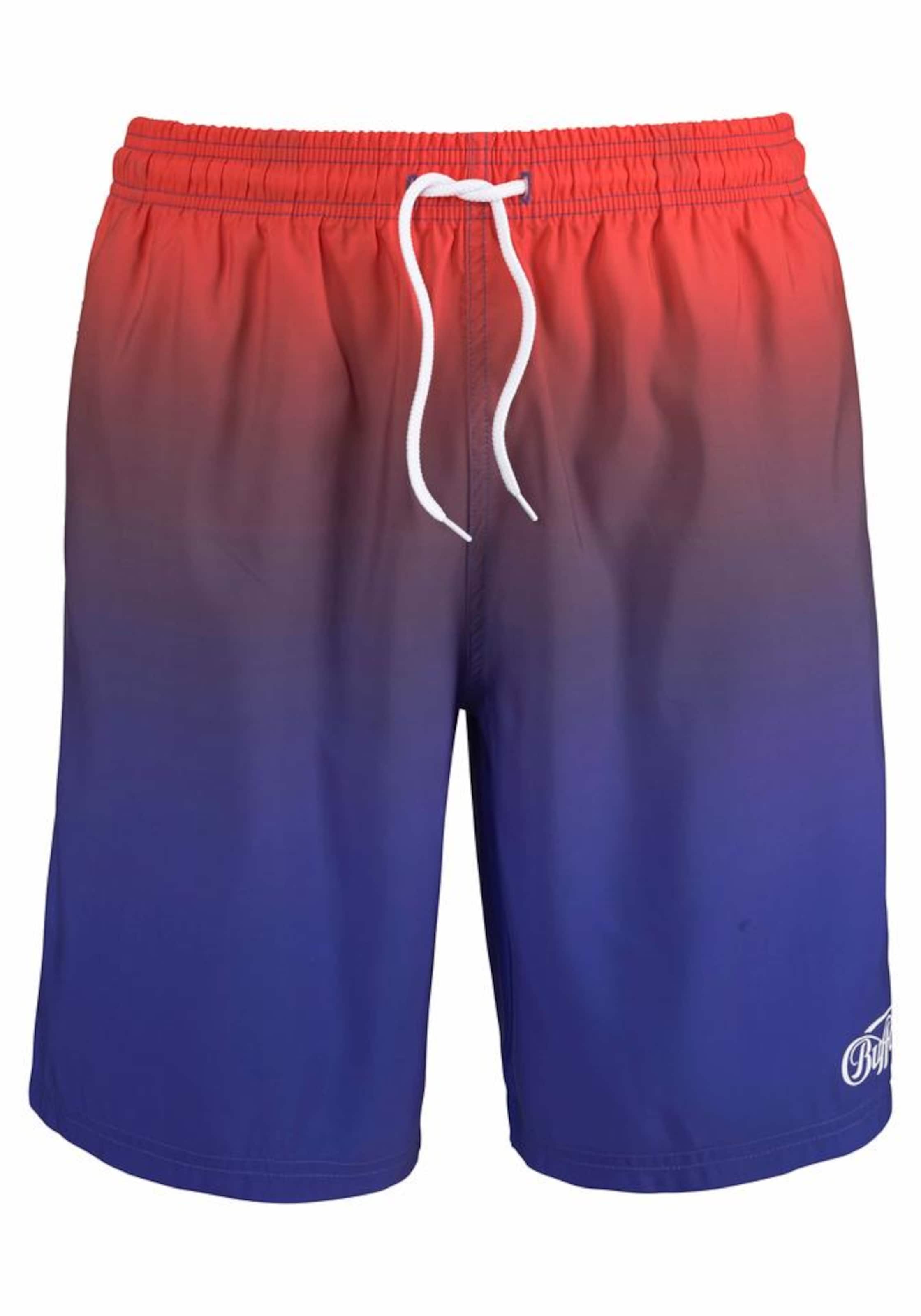 BUFFALO Loosefit Badshorts i blandade färger: framsida