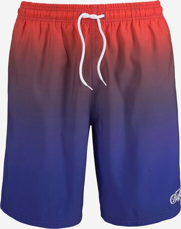 Loosefit Shorts de bain BUFFALO en bleu : devant