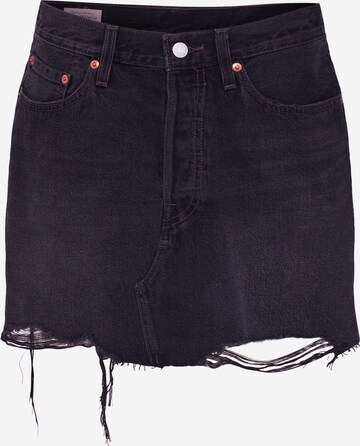 Jupe 'Deconstructed Skirt' LEVI'S ® en noir : devant